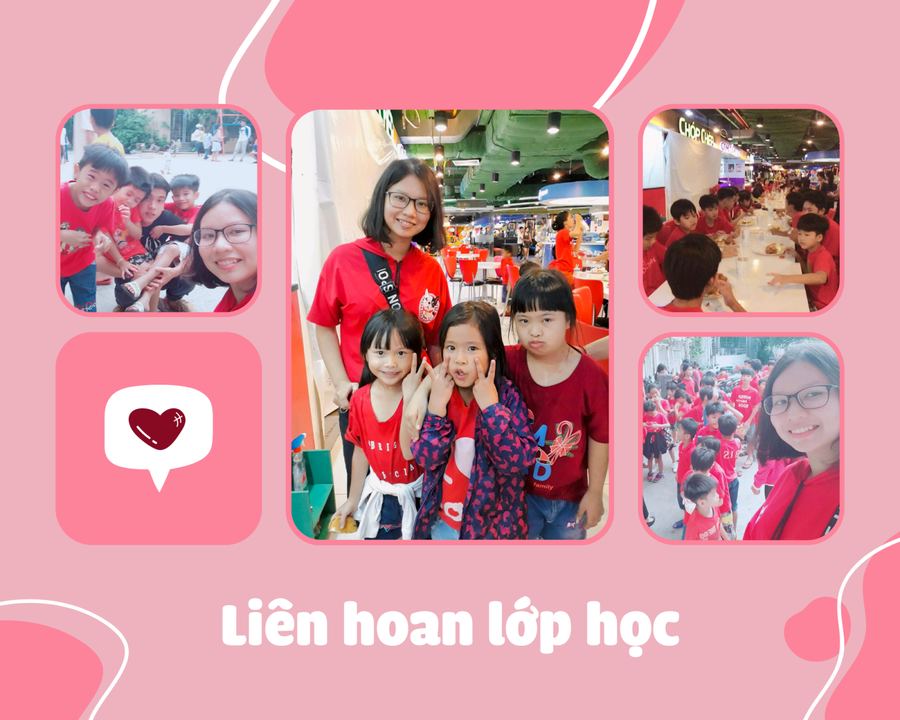 Một số hình ảnh trong ngày liên hoan lớp học