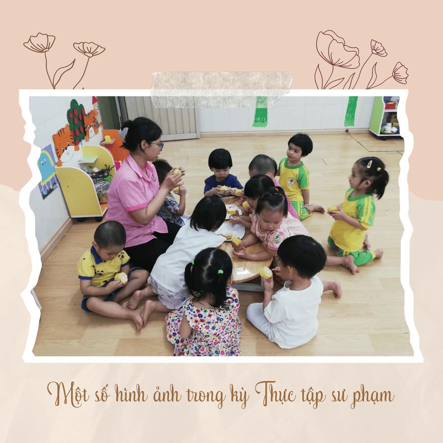 Một số hình ảnh trong kỳ thực tập sư phạm